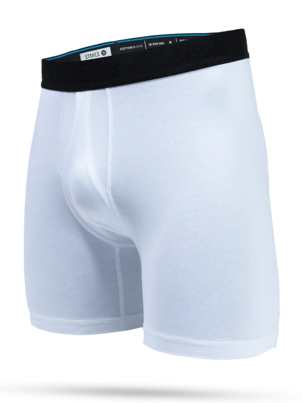 Stance White Cotton Blend Boxer Brief MEDIUM M NEW IN BOX